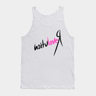 revolution love Pun Themed Graphic Design Tank Top